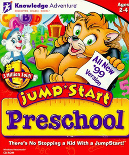 JumpStart Kindergarten Deluxe 2 CD Set